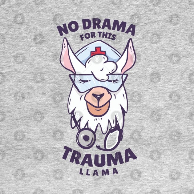 NO DRAMA NURSE LLAMA by Bombastik